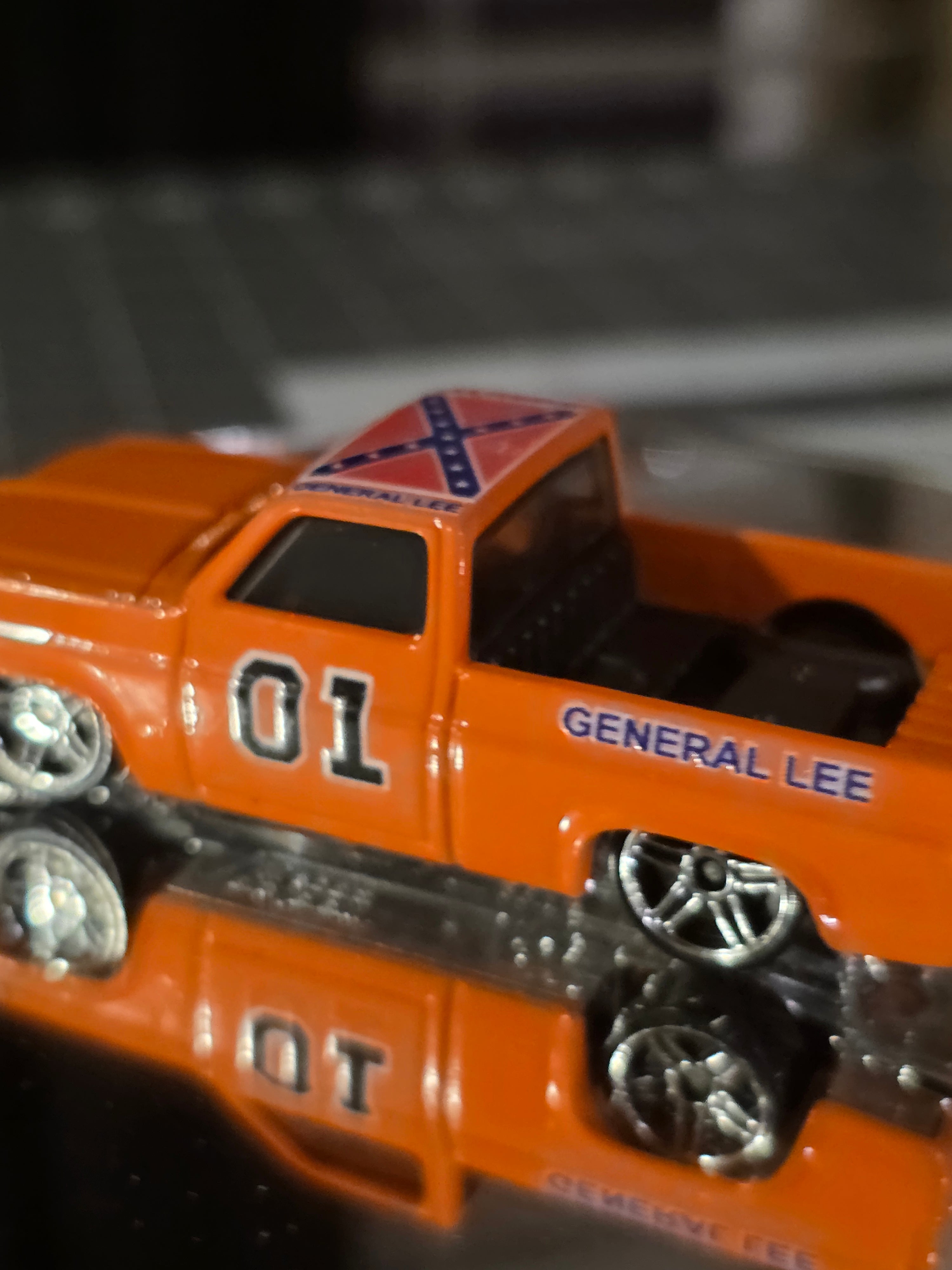 General Lee 83 Silverado Livery for 1:64 scale diecast cars and trucks