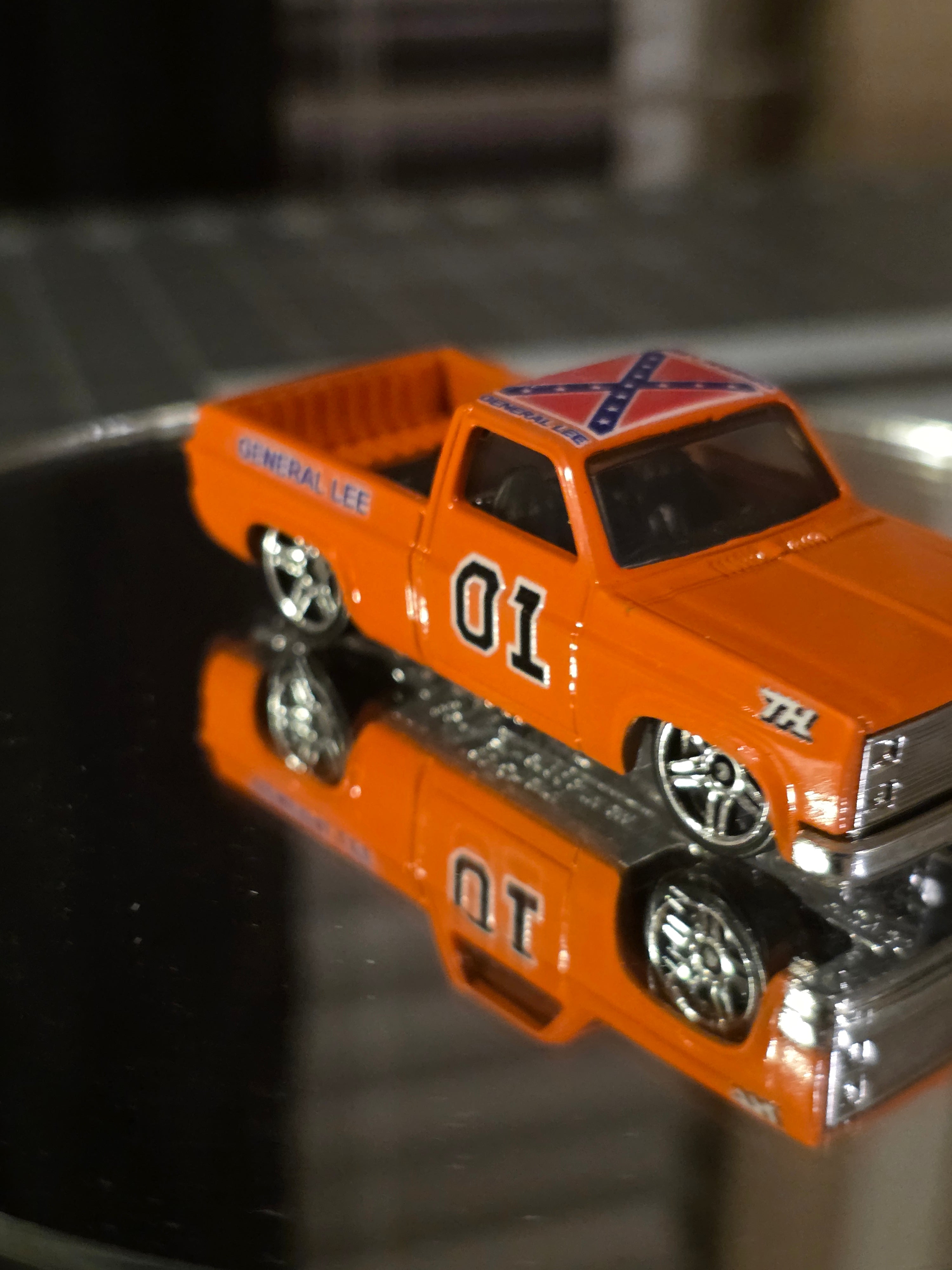 General Lee 83 Silverado Livery for 1:64 scale diecast cars and trucks