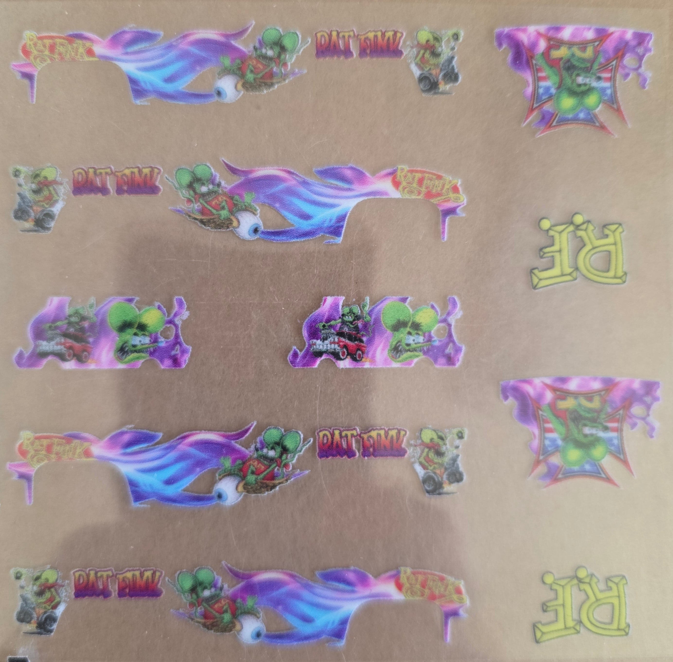 Ratfink 83 Silverado Livery for 1:64 scale diecast cars and trucks