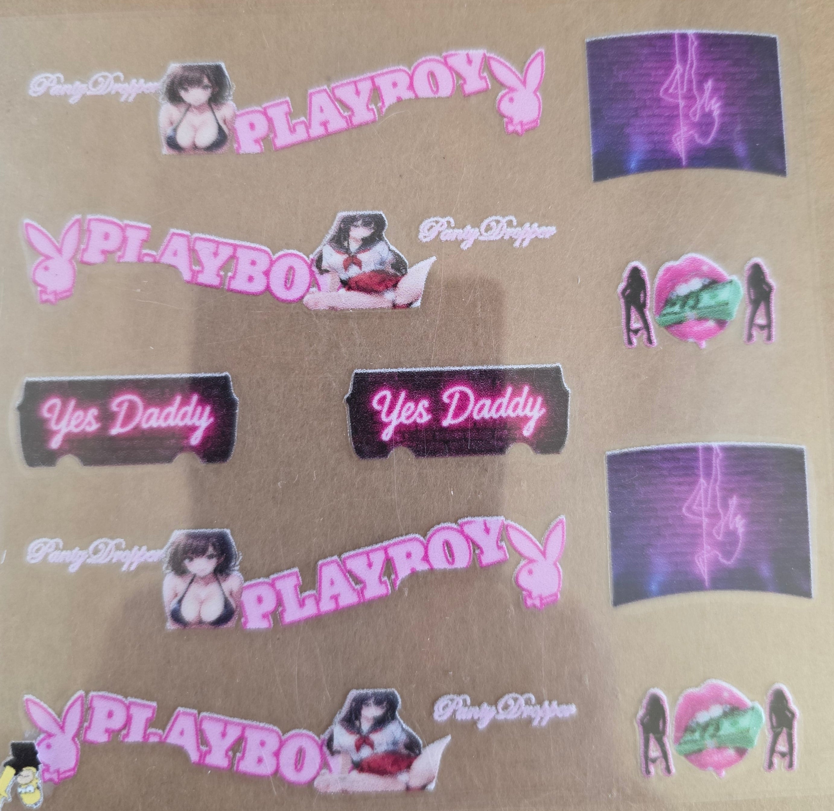 Playboy 83 Silverado Livery for 1:64 scale diecast cars and trucks