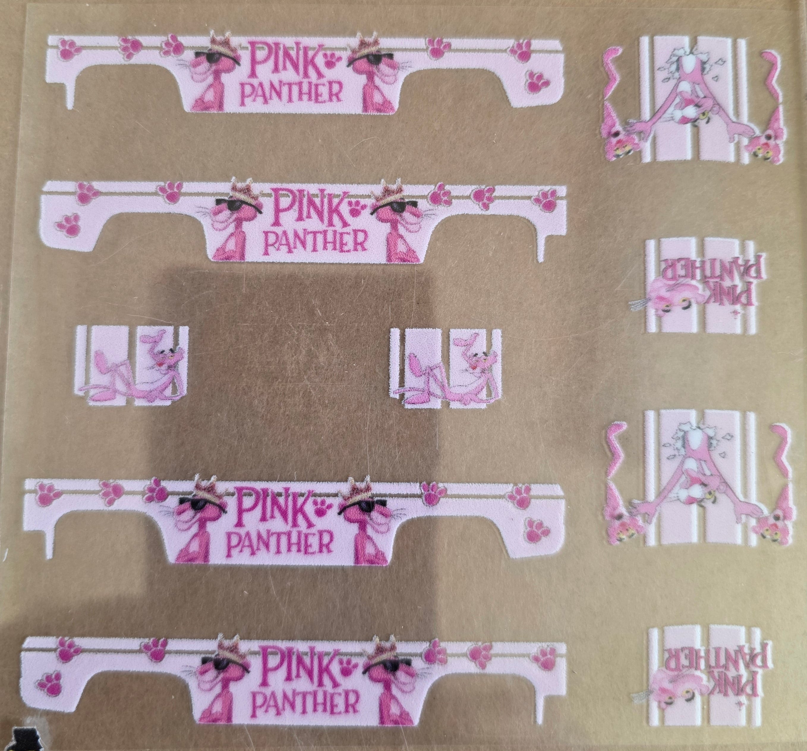 Pink Panther 83 Silverado Livery for 1:64 scale diecast cars and trucks