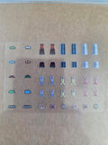 Interior Decal 2 Livery for 1:64 scale diecast cars and trucks