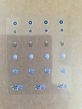 Interior Decal Livery 5 for 1:64 scale diecast cars and trucks