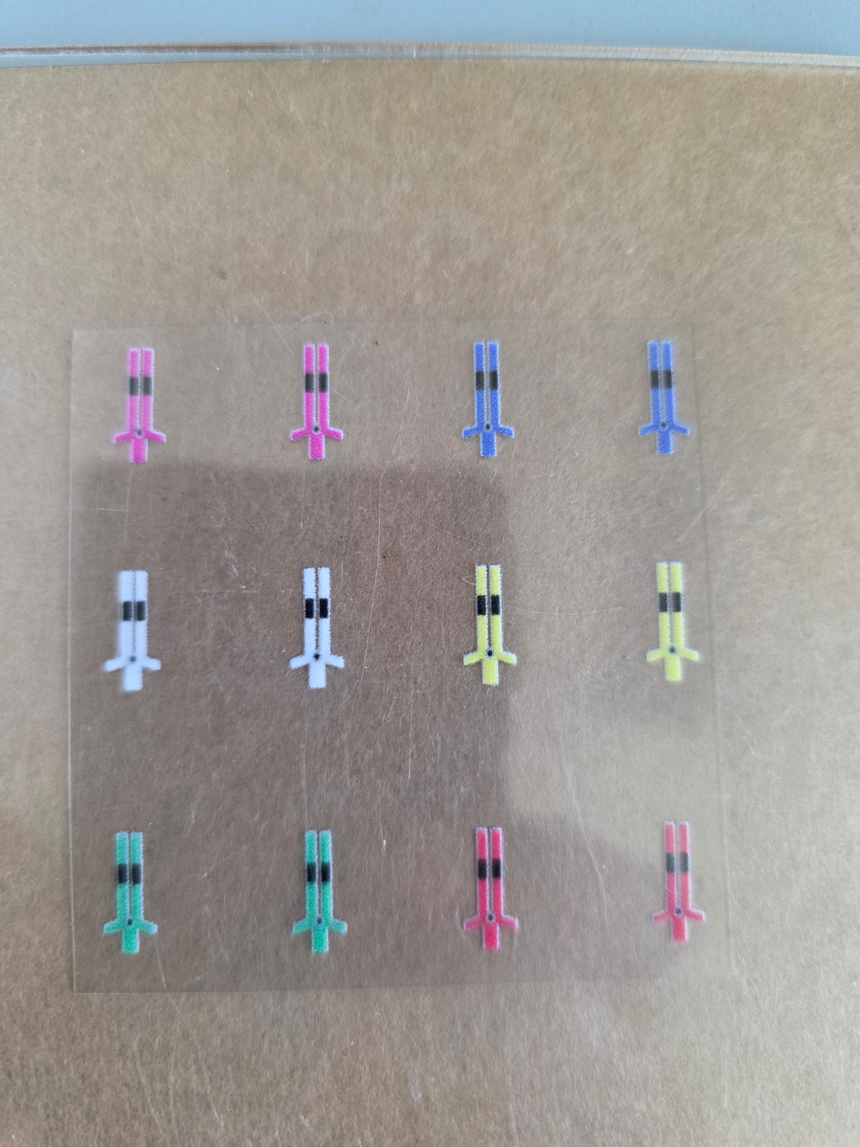 Seat Belts for 83 Silverado 1:64 scale diecast cars and trucks