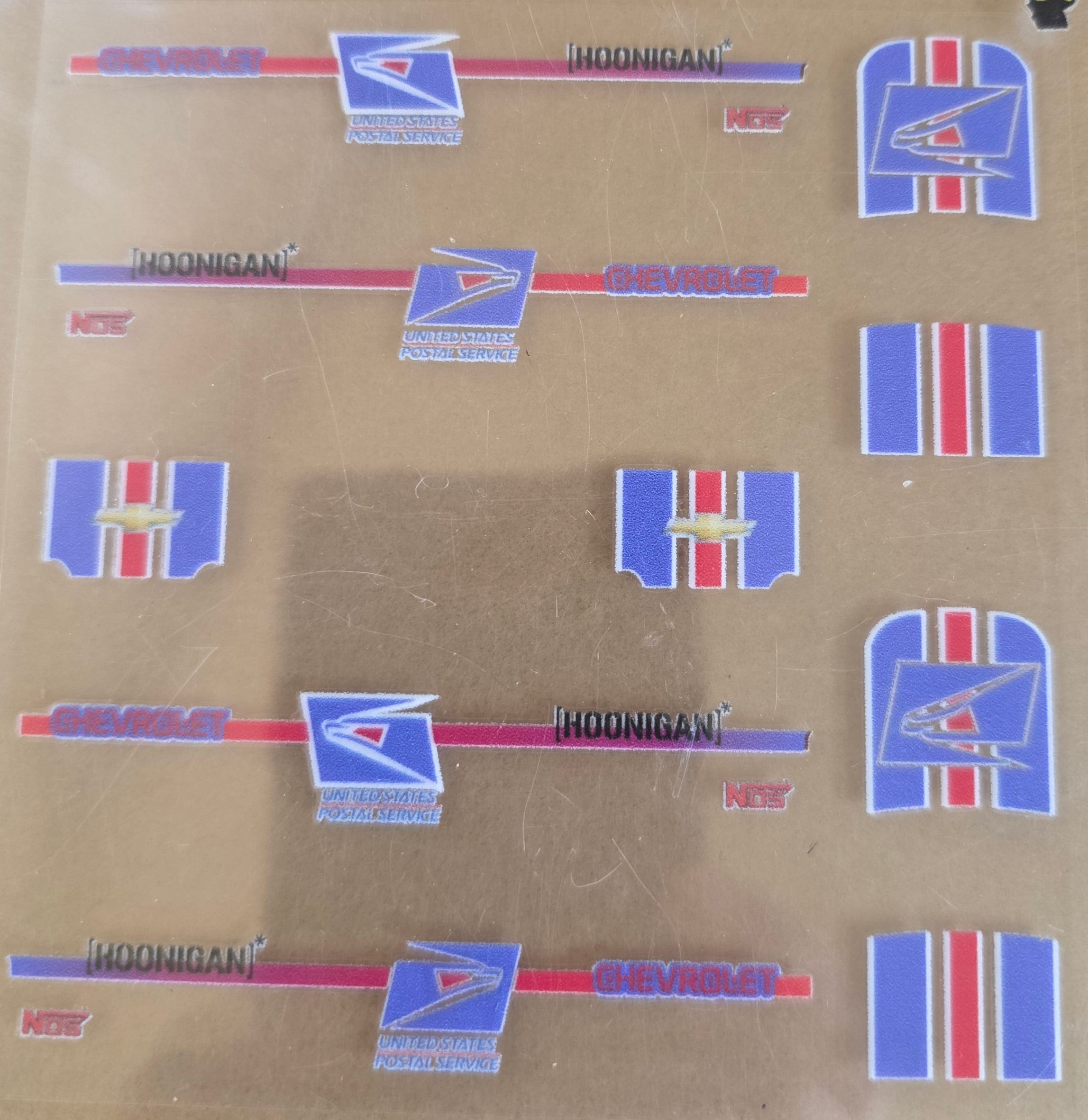 USPS Silverado Livery for 1:64 scale diecast cars and trucks