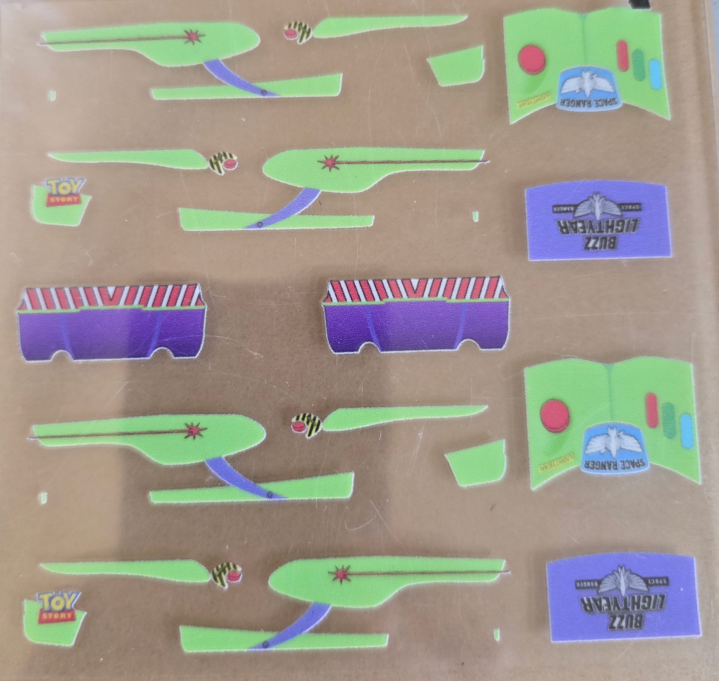 Buzz Light Year Silverado Livery for 1:64 scale diecast cars and trucks