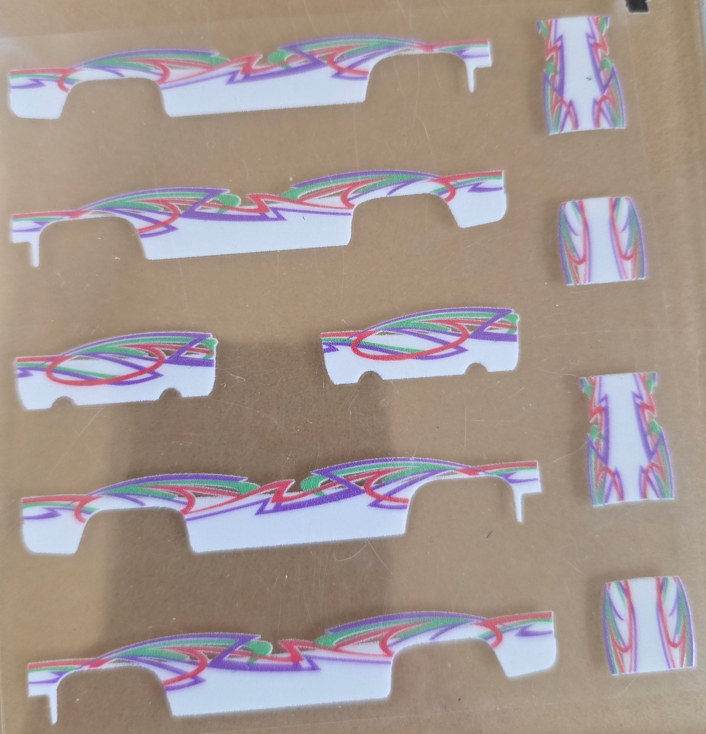90s Mini Truck 1 Silverado Livery for 1:64 scale diecast cars and trucks