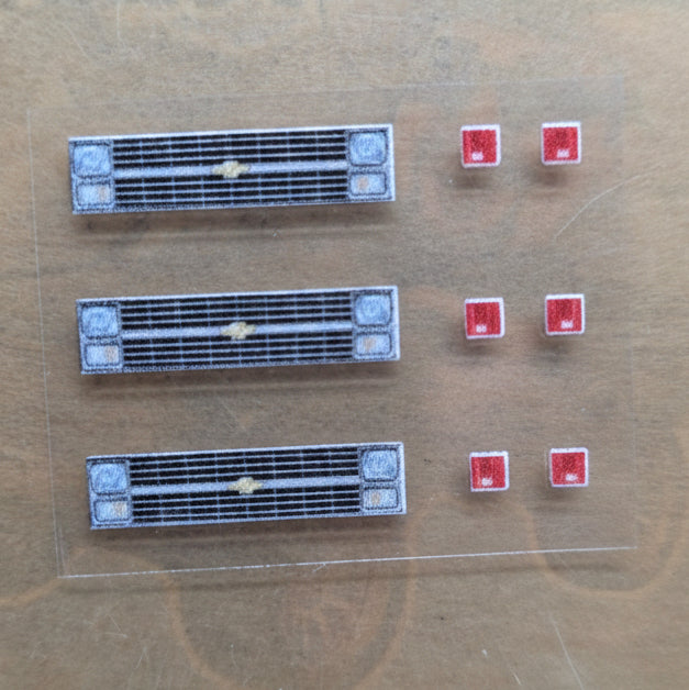 83 Silverado Front Grill and Tail lights v.2