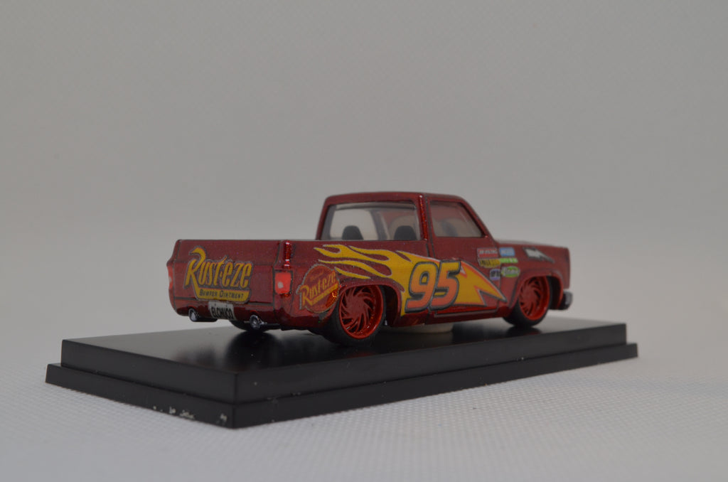 Custom 83 Silverado Lightning McQueen Mainline