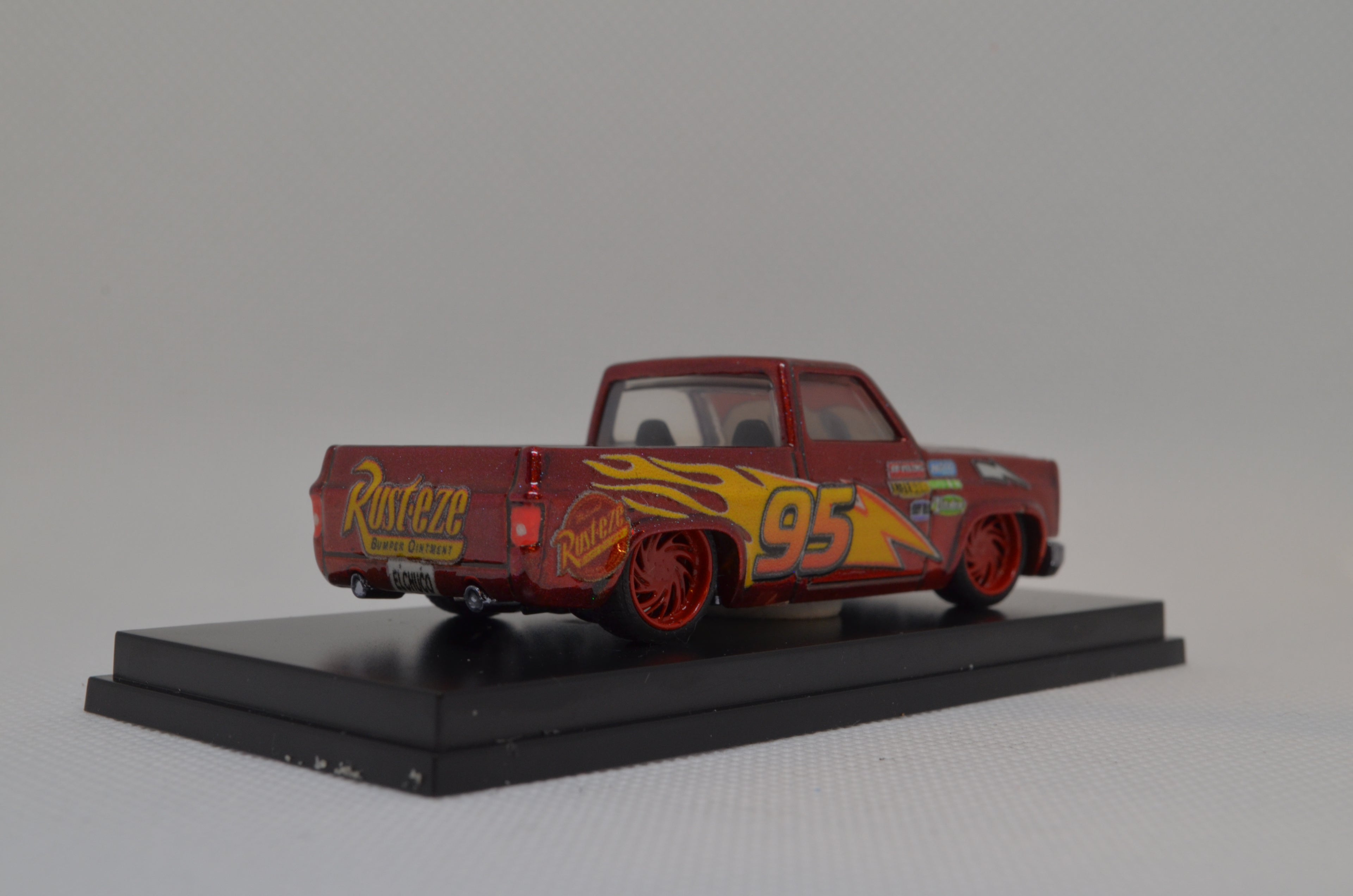 Custom 83 Silverado Lightning McQueen Mainline