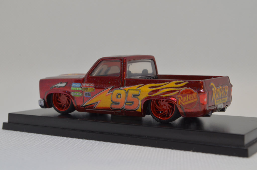 Custom 83 Silverado Lightning McQueen Mainline