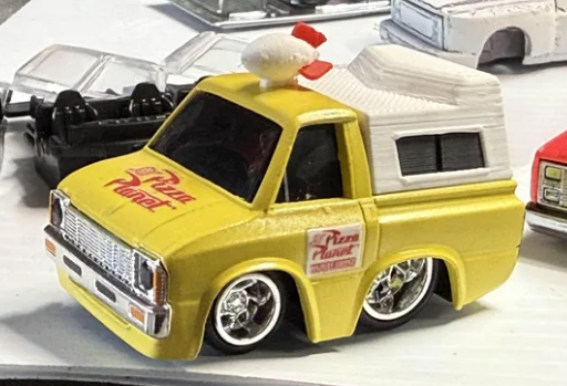 Pizza Planet Universal Livery for 1:64 scale diecast cars and trucks